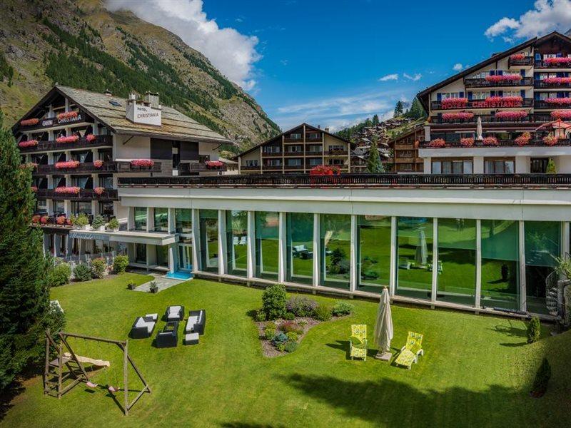 The Christiania Mountain & Spa Resort Zermatt Bagian luar foto