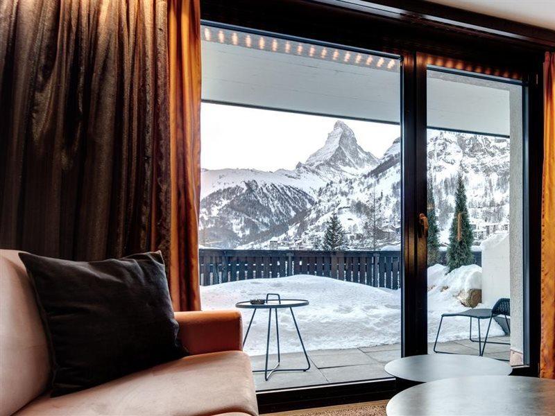 The Christiania Mountain & Spa Resort Zermatt Bagian luar foto