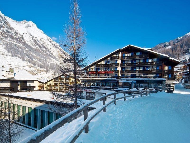 The Christiania Mountain & Spa Resort Zermatt Bagian luar foto